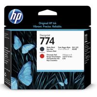 

HP 774 DesignJet Matte Black/Red Printhead