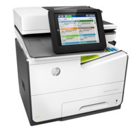 

HP 586dn Enterprise Color PageWide Array Multifunction Printer, Up to 75ppm (Draft) Black/Color, Up to 2400x1200 Optimized dpi Color, 550 Sheet Input Tray - Print, Copy, Scan