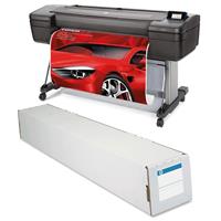 

HP DesignJet Z6 Large Format PostScript Graphics Printer, 44" Inkjet, Advanced Security Features with HP Universal Instant-Dry Satin Inkjet Photo Paper 42"x100' Roll
