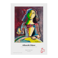 

Hahnemuhle Albrecht Durer, 50% Rag, Textured Matte Surface, Natural White Inkjet Paper, 210 gsm, 17x22", 25 Sheets