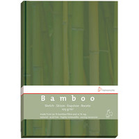 

Hahnemuhle 105gsm A5 Bamboo Sketch Book, 64 Sheets/128 Pages, Green Cover