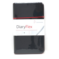 

Hahnemuhle Diary Flex Notebook - ruled 7.5x4.5", 80 sheets, 160 pgs