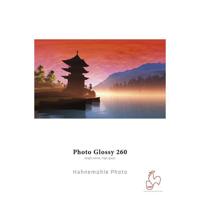 

Hahnemuhle Photo Glossy 260 High Gloss Inkjet Paper, 10.4 mil, 260gsm, Bright White, 8.5x11", 25 Sheets