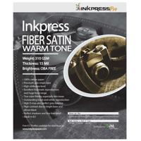 

Inkpress Pro Fiber Satin Warm Tone Single Sided Photo Inkjet Paper, 310 gsm, 15 mil, 5x7", 50 Sheets