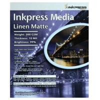 

Inkpress Media Linen Matte Inkjet Photo Paper, 200gsm, 10mil, 11x14", 50 Sheets