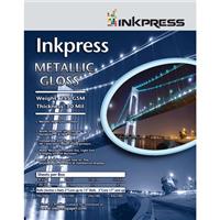 

Inkpress Metallic Gloss Inkjet Paper, 255 gsm, 10 mil, Metallic Glossy Surface, 8.5x11", 5 Sheets