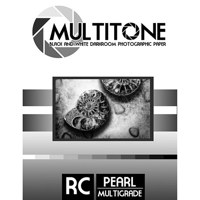 

Inkpress MultiTone Black & White Resin Coated BW Pearl Luster Darkroom Photographic Paper, 11x14", 50 Sheets