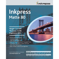 

Inkpress Duo Matte 80 Double Sided Paper, 215 gsm, 12 mil, 60" x 100' Roll