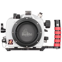 

Ikelite 200DL Underwater Housing for Canon EOS Rebel T7i and Kiss X9i DSLR Camera with Dry Lock Port Mount, 200' Depth Rating