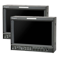 

Ikegami 9" Multi-Format LCD Color Monitor, 800x480 (WVGA) Resolution, 800:1 Contrast Ratio, 2 Pack