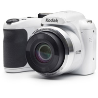 

KODAK PIXPRO AZ252 16MP Point and Shoot Digital Camera, 25x Optical Zoom, 720p HD Video, White