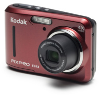 

KODAK PIXPRO FZ43 Friendly Zoom Digital Point & Shoot Camera, Red