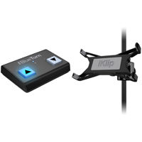 

IK Multimedia Tablet Page Turner Bundle Includes, iRig BlueTurn Wireless Page-Turner and iKlip Xpand Universal Mic Stand