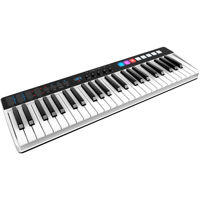 

IK Multimedia iRig Keys I/O Keyboard Workstation & Integrated Controller/Audio Interface for iPhone, iPad, and Mac/Windows, 49-Keys