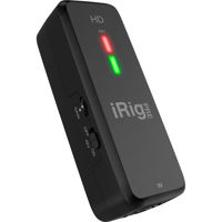 

IK Multimedia iRig Pre HD High-Definition Microphone Interface with Studio Quality Preamp for iPhone, iPad, Mac and PC