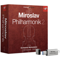 

IK Multimedia Miroslav Philharmonik 2 Virtual Instrument Collection Software, Crossgrade, USB Drive/Boxed