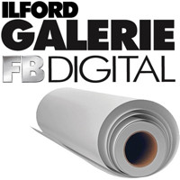

Ilford Galerie Digital Silver Black & White Photo Paper, 40"x98' Roll, Glossy
