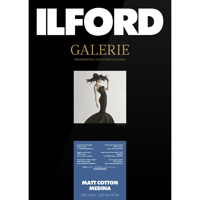 

Ilford GALERIE Matte Cotton Medina Inkjet Photo Paper, 320 gsm, 5x7", 50 Sheets