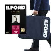 

Ilford GALERIE Smooth Pearl & Portfolio Bag, 8.5x11", 25 Sheets + Bonus Pack