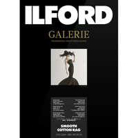 

Ilford GALERIE Prestige Smooth Cotton Rag Inkjet Photo Paper, 310 gsm, 4x6", 50 Sheets
