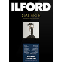 

Ilford Galerie Prestige Textured Cotton Rag Inkjet Photo Paper, 310gsm, 20mil, 13x19", 25 Sheets, Textured