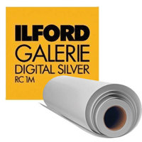 

Ilford Galerie Digital Silver RC1M Photo Paper for Laser and LED Exposure, CC3 Core Emulsion Out, 190gm2, 4"x500' Roll, Glossy
