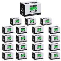 

Ilford HP-5 Plus Black and White Film, ISO 400, 35mm, 36 Exposures - 50 Pack