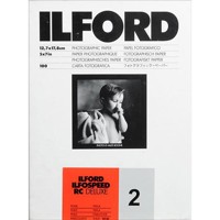 

Ilford Ilfospeed RC Deluxe Resin Coated Black & White Enlarging Paper - 5x7"-100 Sheets - 44M - Pearl Surface - Grade 2 - for commercial, press, industrial, advertising, and display work