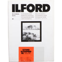 

Ilford Ilfospeed RC Deluxe Resin Coated Black & White Enlarging Paper - 5x7"-25 Sheets - 44M - Pearl Surface - Grade 3 - for commercial, press, industrial, advertising, and display work