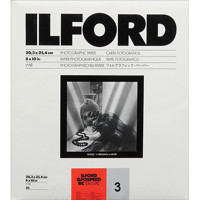 

Ilford Ilfospeed RC Deluxe Resin Coated Black & White Enlarging Paper - 8x10"-25 Sheets - 44M - Pearl Surface - Grade 3 - for commercial, press, industrial, advertising, and display work