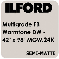 

Ilford Multigrade FB Warmtone VC Variable Contrast B & W Enlarging Paper - 42" x 98' Roll - Semi-Matte Surface