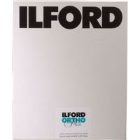 

Ilford Commercial Ortho Plus Black & White Orthochromatic Copy Film ISO 40/80, 8 X 10-25 Sheets