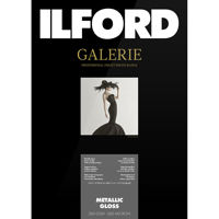 

Ilford Galerie Prestige Metallic Gloss Photo InkJet Paper, 260 gsm, 10.5 mil, 8.5x11", 25 Sheets