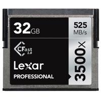 

Lexar 32GB Professional 3500x CFast 2.0 Memory Card, Up to 525MB/s Read Speed