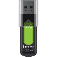 

Lexar JumpDrive S57 64GB USB 3.0 Type-A Flash Drive, 150MB/s Read, 60MB/s Write, Green