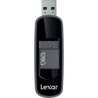 

Lexar JumpDrive S75 128GB USB 3.1 Type-A Flash Drive, 150MB/s Read, 60MB/s Write, Black