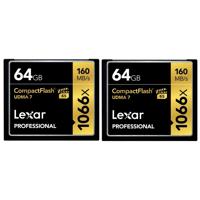 

Lexar 64GB Professional 1066x CompactFlash Memory Card - Pack Of Two
