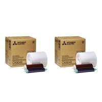 

Mitsubishi 4x 6" Wide Paper Roll & Inksheet for 600 Photos, Size: 4x6", for some CP Series Dye Sublimation Thermal Printers.