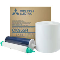 

Mitsubishi 5" Wide Paper Roll and Inksheet for 5x7" Prints, 350 Prints