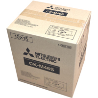 

Mitsubishi 4x6" Media for New CP-M1A High Capacity Printer, 750 Prints Roll