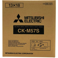 

Mitsubishi 5x7" Media for New CP-M1A High Capacity Printer, 400 Prints Roll