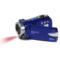

Minolta MN200NV 24MP Full HD Night Vision Camcorder with Wi-Fi, Blue