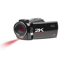 

Minolta MN2K10NV 2K Ultra HD Camcorder with 3" Touchscreen and Infrared Night Vision, Black