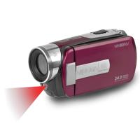 

Minolta MN80NV 1080p Full HD 3" Touchscreen Camcorder with Nightvision, Maroon/Plum