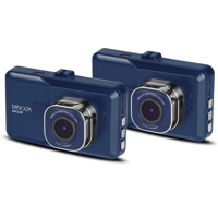 

Minolta MNCD37 Full HD 3" LCD Screen Dash Cam, Blue, 2-Pack