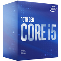 

Intel Core i5-10400F 2.9GHz Six-Core Desktop Processor without Graphics, LGA 1200 Socket