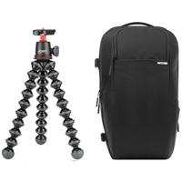 

Incase DSLR Pro Pack Nylon Camera Backpack and GorillaPod 3K Mini-Tripod with Ball Head Kit, Black
