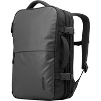 

Incase EO Travel Backpack - Black for overnight travel. with 17" MacBook compartment & iPad Pocket