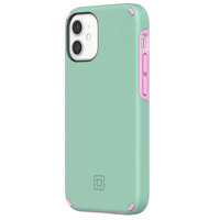 

Incipio Duo Case for iPhone 12 Mini, Candy Mint/Pink
