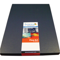 

Innova Art 8.5x11" Soft White Cotton Art Paper, 0.016" Thickness, 280gsm, 25 Pack